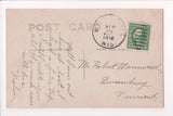 WI, MAIDEN ROCK - Shore Scene, RPPC with No 16 1908 on postcard - G06025