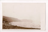 WI, Maiden Rock - Shore Scene, RPPC with No 16 1908 on postcard - G06025