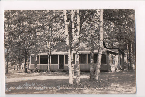 WI, Manito - The Old Homestead, _oss Birchwood Lodge RPPC - R00340