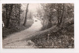 WI, MELLEN - Path to Copper Falls in State Park - RPPC - A06705