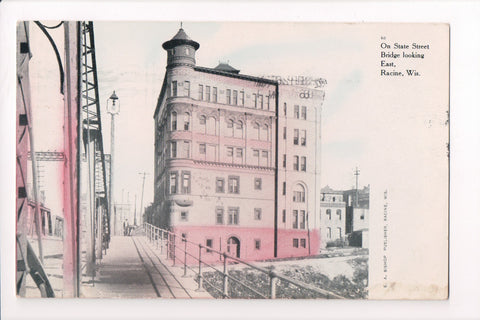 WI, Racine - On State Street bridge (ONLY Digital Copy Avail) - A12518