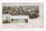 WI, Sheboygan - Multi View - Franz Zorn postcard - CP0202