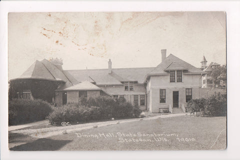 WI, STATESAN - State Sanatorium, Dining Hall - RPPC postcard - B06305