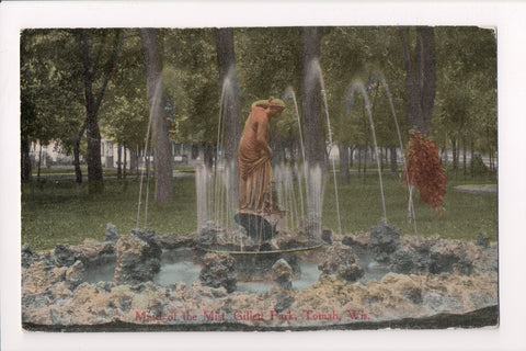 WI, Tomah - Gillett Park, Maid of the Mist close up, @1913 postcard - A09072