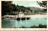 NH, WEIRS - Endicott Rock, Lake Winnipesaukee, cottage etc @1907 - wv0027
