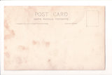 Ship Postcard - Young child posing on stairs - RPPC - wv0040
