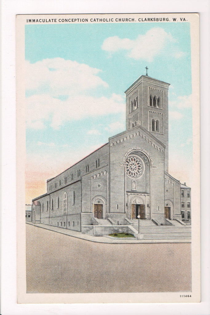 WV, Clarksburg - Immaculate Conception Catholic Church - w03300