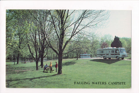 WV, Falling Waters - Falling Waters Campsite, The Leatherman Family - w02415