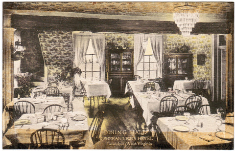 WV, Lewisburg - General Lewis Hotel Dining Room - W01628