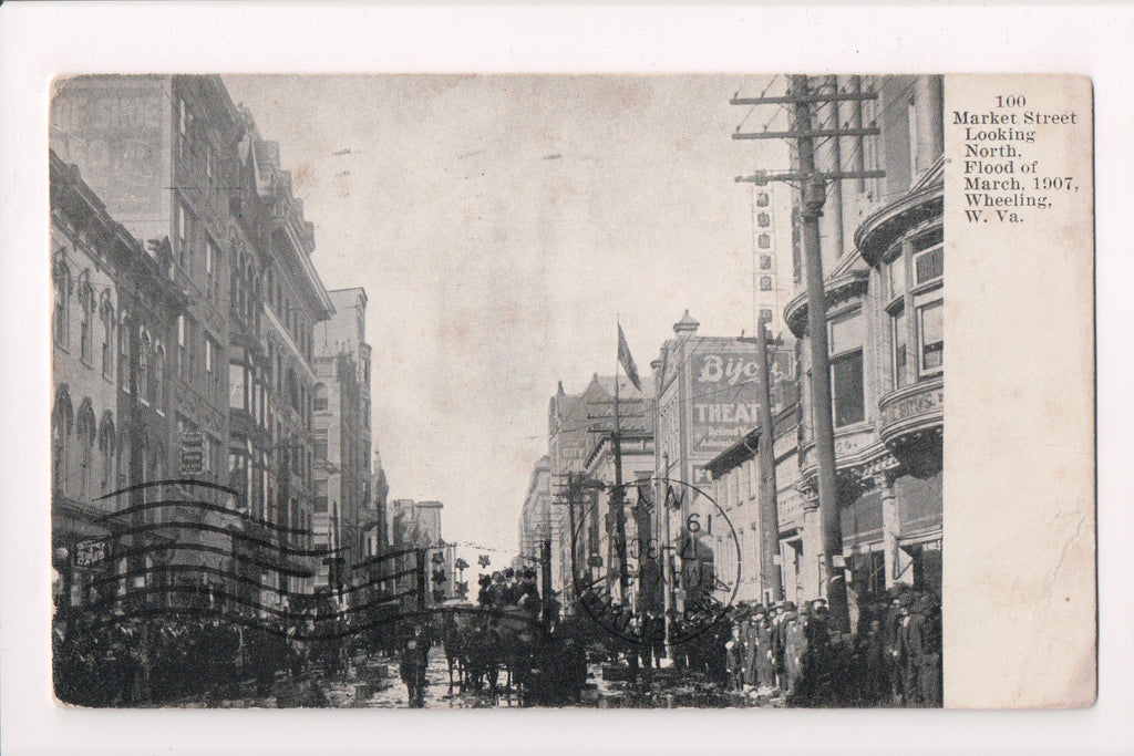 WV, Wheeling - Market Street - I and M Ottenheimer publ - K04148