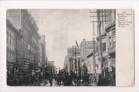 WV, Wheeling - Market Street - I and M Ottenheimer publ - K04148