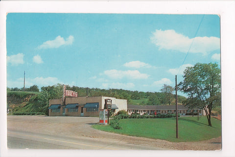 WV, Wheeling - Tracys Motel / Phone Booth, vintage postcard - M-0002