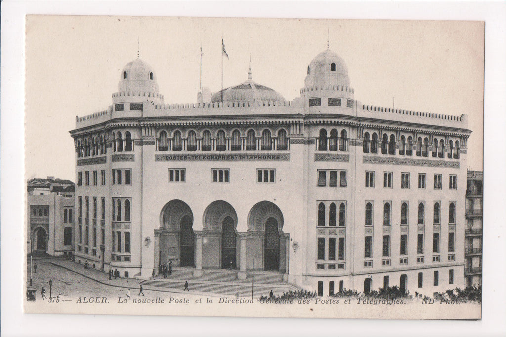 Foreign postcard - Alger, Algeria, Algiers - Nouvelle Poste, PO - w01119