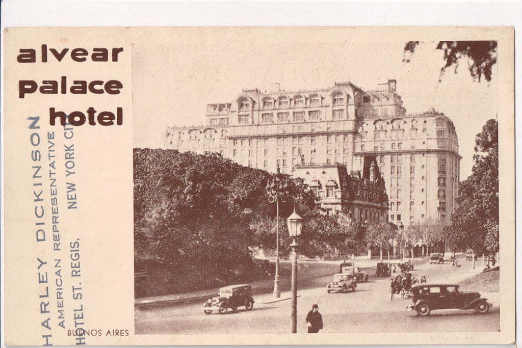 Foreign postcard - BUENOS AIRES, Alvear Palace Hotel - w03485