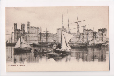 Foreign postcard - WALES - Caernarfon Castle - 400037