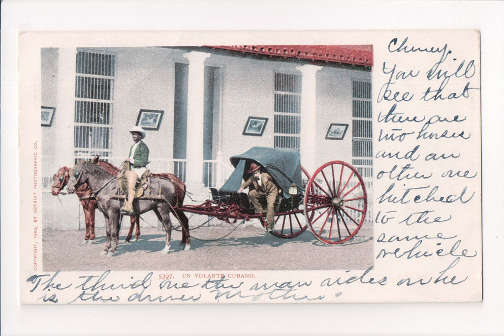 Foreign postcard - Cuba - Un Volante Cubano (ONLY Digital Copy Avail) - 500877
