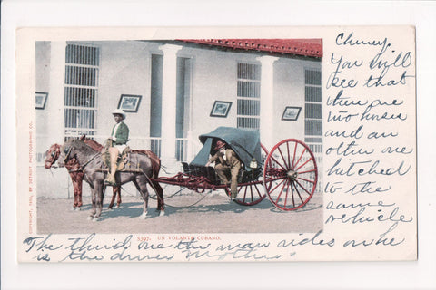 Foreign postcard - CUBA - Un Volante Cubano (ONLY Digital Copy Avail) - 500877