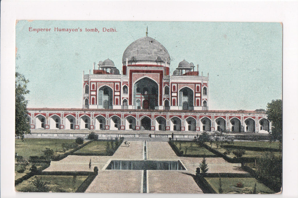 Foreign postcard - Delhi, India - Emperor Humayon tomb - A06142