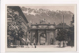 Foreign postcard - INNSBRUCK - Triumpfpforte Gegen Norden RPPC - w04716
