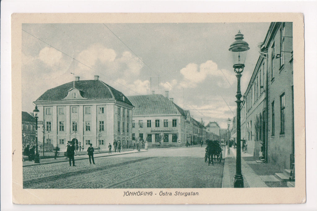 Foreign postcard - Jonkoping, Sweden - Ostra Storgatan - 606291