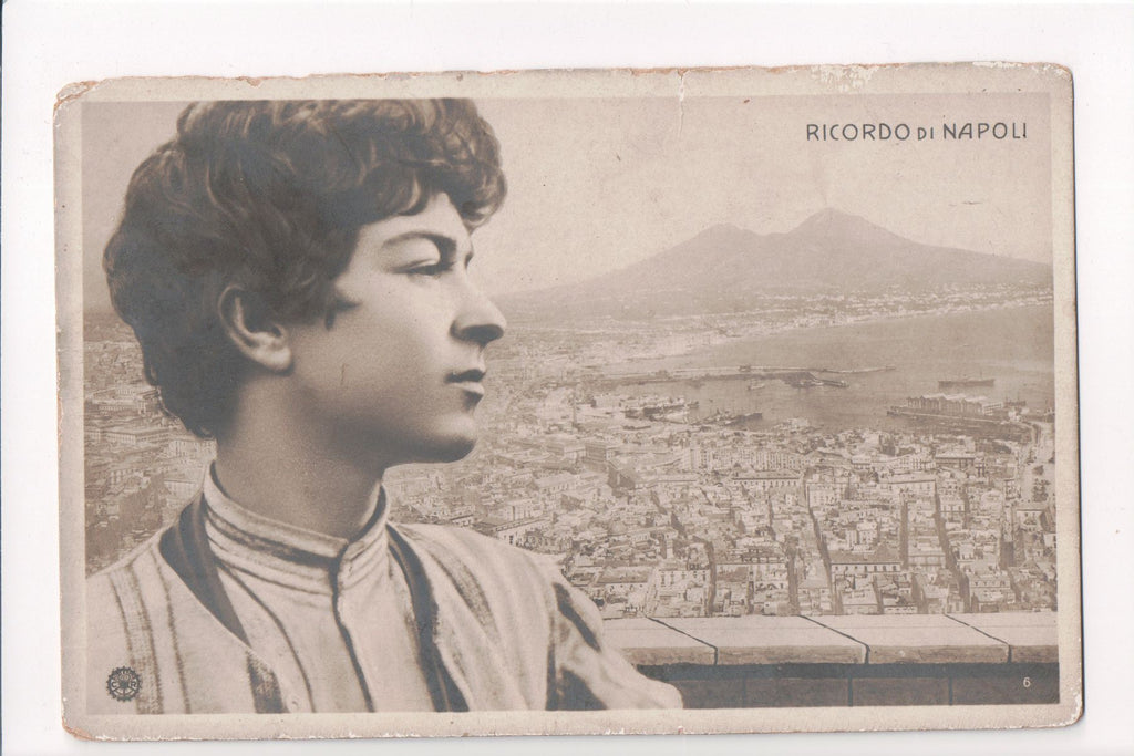 Foreign postcard - Napoli, Naples - Ricordo di Napoli (ONLY Digital Copy Avail)
