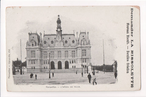 Foreign postcard - VERSAILLES - Hotel de Ville - La Rissolette - C08531