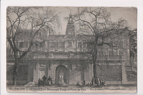 Foreign postcard - ST GEORGES - Hotel de Ville, Monument Duruy - w00295