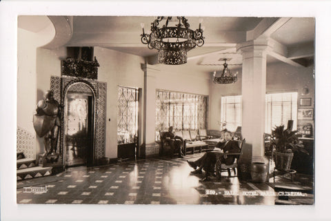 Foreign postcard - MEXICO CITY, Mexico - Hotel Maria Cristina RPPC, armor - w05033