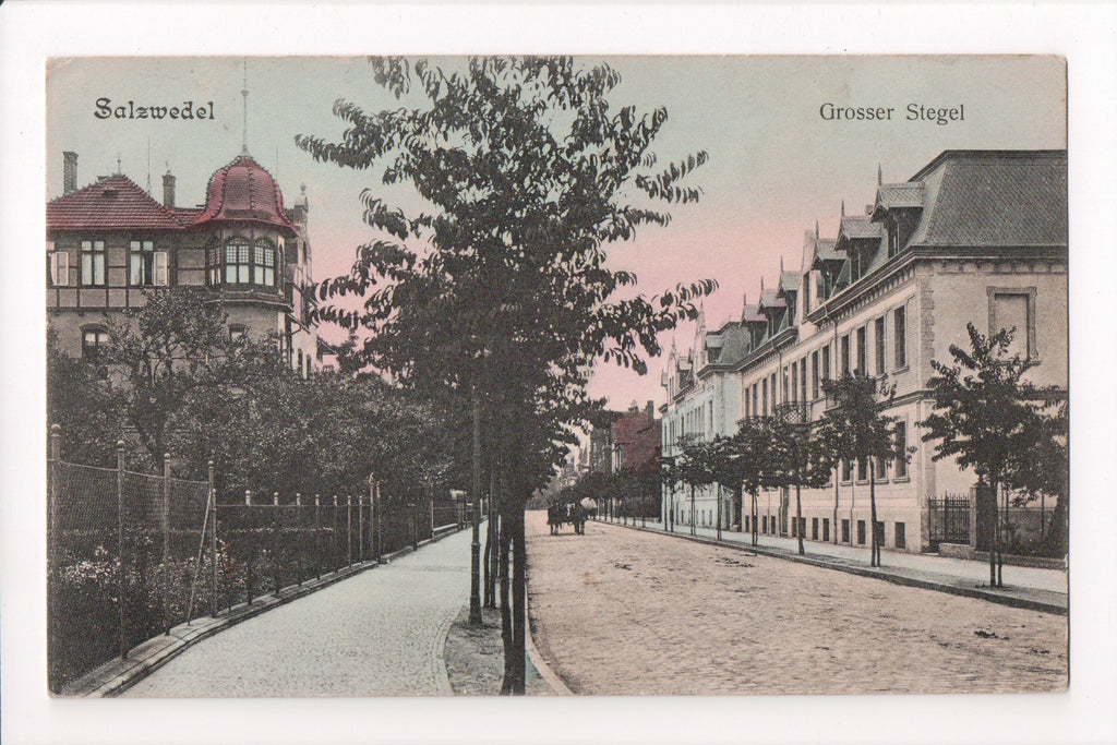 Foreign postcard - Salzwedel - Grosser Stegel - postcard - SL2376