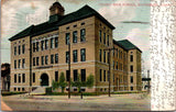 CT, Waterbury - Crosby High School - 1914 postcard - A12514