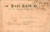 CT, WATERBURY- Crosby High School - 1914 postcard - A12514