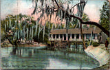 FL, TAMPA - Sulphur Spring - building, people - 1910 postcard - A12538
