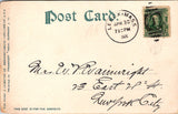 MA, Lee - Hoosatonic Riverand shoreline - 1906 postcard - A19401