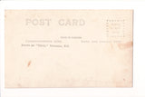 Military Man in uniform - Canadian - posing - RPPC - B08272