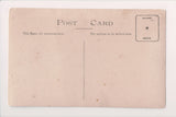Military Man in uniform - posing - RPPC - b08295