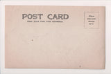 Military Man in uniform - posing - RPPC - B08296