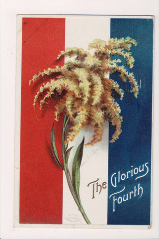 4th of July - The Glorious Fourth - Clapsaddle postcard - B10104