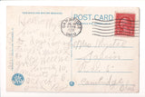 OH, Cambridge - Union Station, Viaduct, bridge - @1928 postcard - C04090
