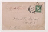 IA, Council Bluffs - COUNTY COURT HOUSE - 1910 H J Corlies postcard - c08127