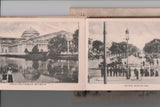 IL, CHICAGO - GREETINGS from - UNIQUE 1/8 inch thick, opens, multi (original SOLD) C0870