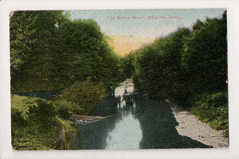 IA, Atlantic - Botna River - 1915 E C Kropp postcard - C17252