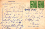 NY, Rockaway Beach LI - Fishing, Channel Drive - 1954 postcard - DC-005