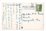 OH, Buckeye Lake - Lake front Houses - @1935 postcard - cr0388