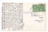 OH, Buckeye Lake - Yacht Club - @1954 postcard - cr0537