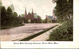 MA, Forest Hills - Cemetery Entrance - 1910 postcard - D05413