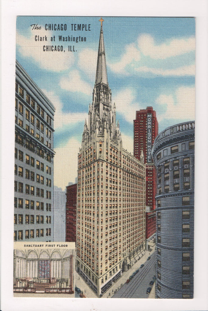 IL, Chicago - CHICAGO TEMPLE, SANCTUARY, MORRISON HOTEL - D07248