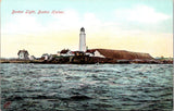 MA, Boston - BOSTON LIGHT - house, buildings postcard - DG0129