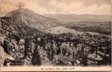 CA - LONG LAKE and Mt Elwell - 1923 Ed Hess card (original SOLD) E17052