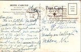 DC, Washington - Hotel Carlyle - 1949 postcard - G17046