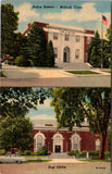 CT, MILFORD - Police Station, Post Office (original SOLD) J03464